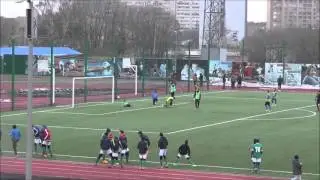 Воробьёвы горы 2 6 Крылья Советов 2 04 2016 года голы