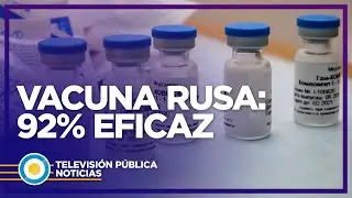 Vacuna rusa: 92% eficaz