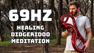 Didgeridoo Meditation 69 Hz | Hypnotic Sound Journey | Deep Healing Music in Nature
