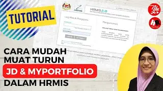 CARA MUDAH MUAT TURUN JOB DESCRIPTION (JD) & MYPORTFOLIO DALAM HRMIS #hrmis