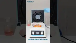 Reliable Routine Separations: Digital Low-Speed Centrifuge (6x15ml) | Lab Equipment #centrifuge