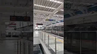 Ghaziabad RapidX Station ❤️ #ncrtc #train #rapidrail #railway #railtrack #rrts #namobharat