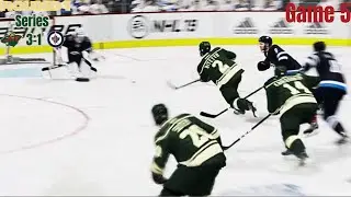 NHL 19, Gameplay and Walkthrough (Playoffs) MIN Wild - Round 1 Game 5