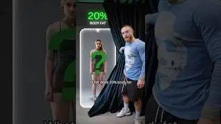 Как на самом деле выглядит 20% жира в организме