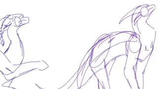 Darkstalker and Clearsight Having a Conversation// WOF MEME (SENSITIVE TOPICS)