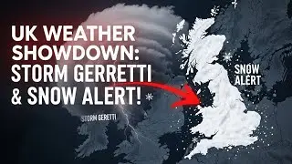 UK Weather Showdown: Storm Gerretti & Snow Alert!#StormGerretti#UKWeather#SnowAlert