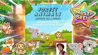 Kids Coloring Book Digital Download | Printable Activities