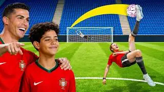 Scoring INSANE Kid Footballers Best Goals