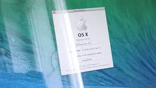 Работа MacBook Pro 13 2012 на OS X 10.9.5