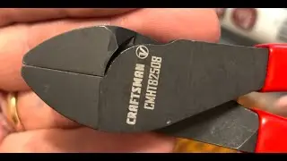 Flushcut Fail: Gaps in knives on Craftsman V-Series flush cutting pliers make dirty cuts. & TSA ??