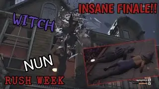 A Nun and a Witch Jump Out of a Window. Rush Week Epic Finale. Texas Chainsaw Massacre The Game