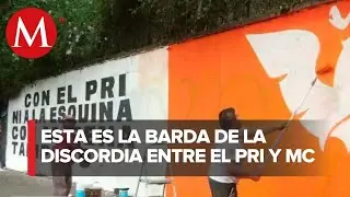 Barda detona enfrentamiento entre militantes del PRI y Movimiento Ciudadano