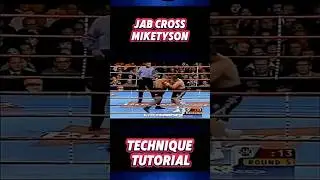 Jab-Cross Combo Like Mike Tyson &ndash; Precision & Power! Fighting 🥊 #MikeTyson #JabCross #BoxingCombo