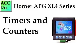 Horner XL4 Timers and Counters Programming Tutorial
