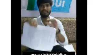 NSUI Rejects UGC Guidelines MD.SOHAIL UDDIN #SOHAILRULES