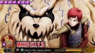 Absolutely a Good Unit!! Maxed Gaara War EX Ultimate LV.15 Showcase - Naruto x Boruto Ninja Voltage