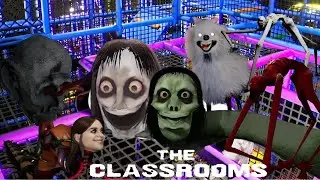 ALL MONSTERS in the Playroom Can I Escape Alive? (the classrooms)