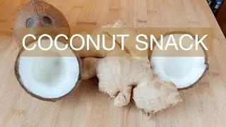HOW TO MAKE COCONUT CAKE / HOW TO MAKE COCONUT snack /CARAMEL COCONUT /COCONUT RECPE/coconut brittle