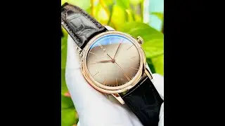 ĐỒNG HỒ ZENITH CLASSIC ELITE SMOKE 18.2290.679/18.C498 V&Agrave;NG Đ&Uacute;C 18K NGUY&Ecirc;N KHỐI