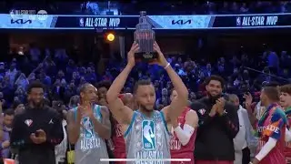 Steph Curry WINS THE 2022 ALL-STAR MVP