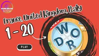 Word Trip: France, United Kingdom, Italy (Levels 1 - 20) Walkthrough 