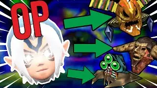 Fighting MM Bosses with Fierce Deity Mask (Absolutely OP)