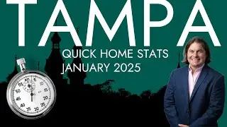 Tampa Home Stats in 2 Minutes! [January 2025]