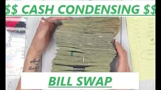 Cash condensing | Bill Swap #billswap #cash #savemoney