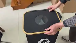 Foldable Recycling Bin Assembly Instructions