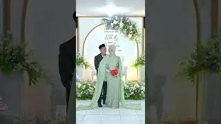 😍 Wedding ideas for Santri 😍 Inspirasi pernikahan sederhana dengan gaun pengantin muslimah hijab 👍