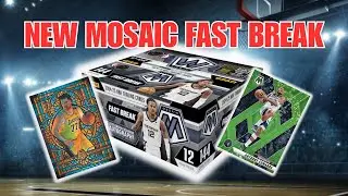 BRAND NEW NBA HOBBY PRODUCT! 2024-25 Mosaic Basketball Fast Break Review