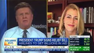 AFA on CNBC: What signing the COVID relief bill means for aviation workers