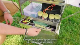 Dare to be Different Chuckbox S🍴Coert presents the DTBD compact and lightweight Camping kitchen.