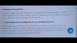 Database management SQL cloud scaling server