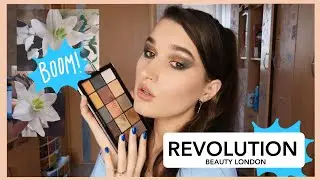 турбОбзор / MAKEUP REVOLUTION re loaded palette iconic division / бюджетная палетка теней
