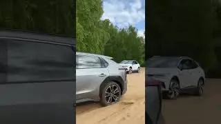 Тестируем Toyota bz4x на настоящей внедорожке!