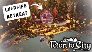 Building a Peaceful Wildlife Retreat 🌿🦌 Town to City