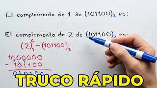 ✅​Complemento a 1 a 2 Ejercicios Resueltos [𝙇𝙖 𝙂𝙪í𝙖 𝘿𝙚𝙛𝙞𝙣𝙞𝙩𝙞𝙫𝙖😎​🫵​💯​] Electrónica Digital