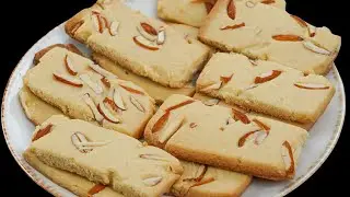 Almond Stick Biscuits | Crispy, Buttery & Loaded with Badam | Crunchy Almond Treats for Tea-Time