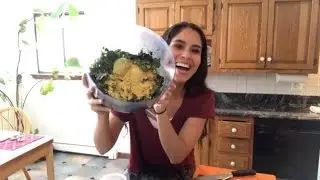 Dharma Kale Salad [Kim Cooks Live]