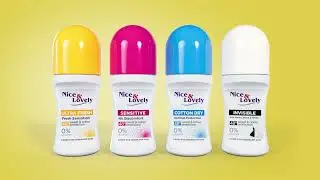 NEW NICE & LOVELY DEODORANTS