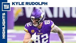Highlights: TE Kyle Rudolph | New York Giants