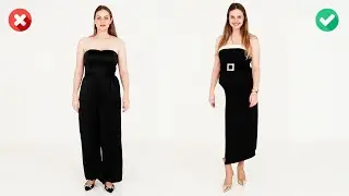 Evening Styles That INSTANTLY Streamlines Your Figure | 7 Styles To Look Slimmer