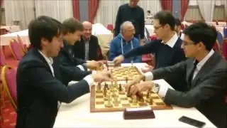 Bughouse chess super GM (Radjabov & Karjakin VS Giri & Leko )