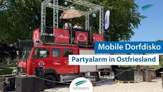 Feieralarm in Ostfriesland: Wie ein alter Feuerwehrwagen zur Dorfdisko wird