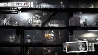 Pogoren war diaries. This War of Mine: Boris saves a starving man.