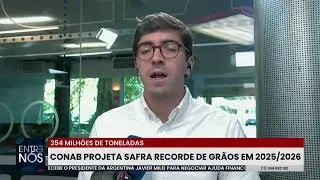 Soja e milho puxam safra recorde em 2025, com avan&ccedil;o estimado em 16,8%
