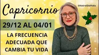 CAPRICORNIO /LA FRECUENCIA ADECUADA QUE CAMBIA TU VIDA