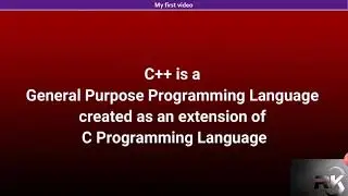 What is C++ programming | Its Introduction and History |CPP Programming Video