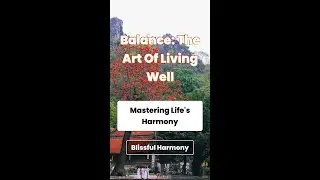Master the Art of Balance for a Blissful Life